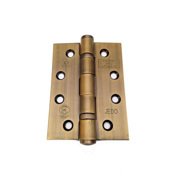 Frelan -  Ball Bearing Hinges 102 X 76 X 3mm Grade 13 Fire Rated Stainless Steel  - Bronze - J9500BR (Pair) - Choice Handles