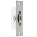 Frelan - Sash Window Axle Pulley With Brass Roller - Satin Chrome - J993BSC - Choice Handles