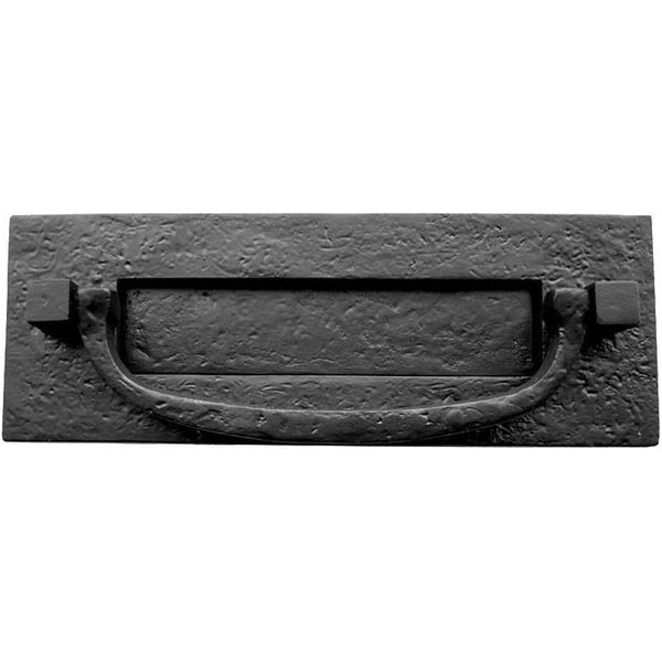 Frelan - Postal Door Knocker 310mm x 105mm - Black Antique - JAB46 - Choice Handles
