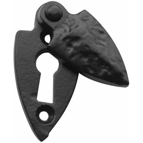 Frelan - Shielded Covered Standard Profile Escutcheon - Black Antique - JAB5 - Choice Handles