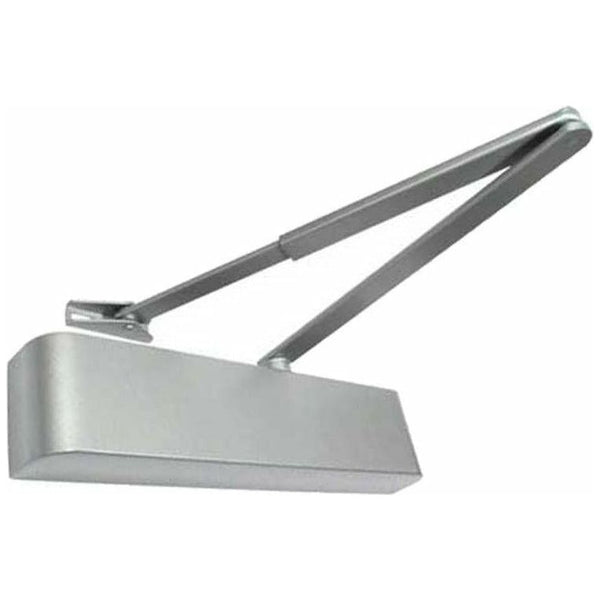 Frelan - Contract Size 2-4 Overhead Door Closer With Matching Arm -Silver  - JD200S - Choice Handles