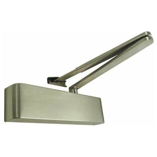 Frelan - Slimline Architectural Size 2-5 Overhead Door Closer With Matching Arm - Silver - JD300SE - Choice Handles