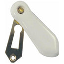 Frelan - Porcelain Covered Standard Profile Escutcheons - White - JC12 - Choice Handles