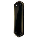 Frelan - Porcelain Fingerplate 280mm x 78mm - Goldline Black - JC71 - Choice Handles