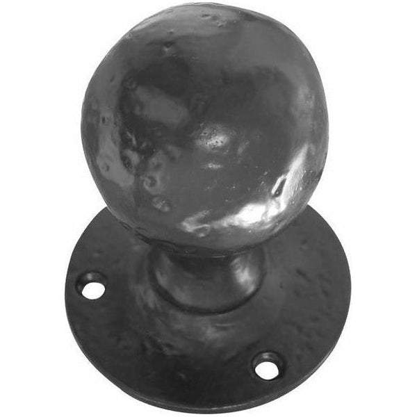 Frelan - Ball Shape Mortice Door Knob  - Black Antique - JAB5 - Choice Handles