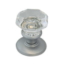 Frelan - Octagonal Mortice Door Knob  - Satin Chrome - JH7020SC - Choice Handles