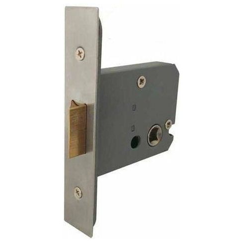Frelan - Heavy Double Sprung Boxed Mortice Latch 76mm - Polished Brass - JL1041PVD - Choice Handles
