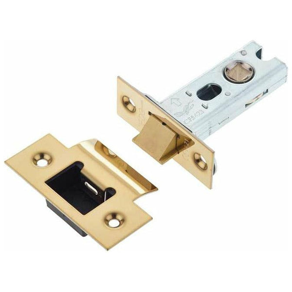Frelan - Heavy Duty Tubular Latch 63mm - PVD Brass - JL-HDT64PVD - Choice Handles