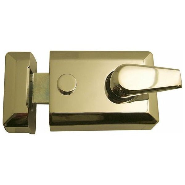 Frelan - Standard Stile Nightlatch - Polished Brass - JL5021PB - Choice Handles