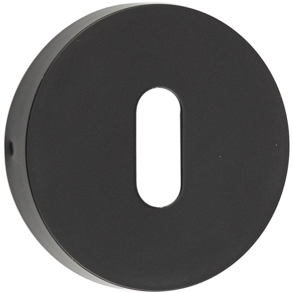 Frelan - Nero Standard Key Escutcheon - Matt Black - JMB16 - Choice Handles
