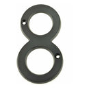 Jedo 75mm Dark Bronze Screwfix Numeral 8" - JNDB-8 - Choice Handles