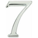 Jedo 60mm Polished Chrome Pinfix Numeral 7" - JPC-7 - Choice Handles