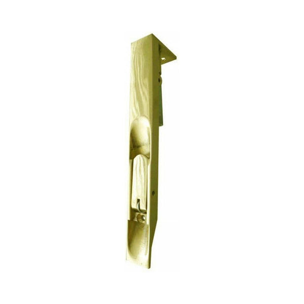 Frelan - Square Lever Action Flush Bolt 250 x 20mm - Polished Brass - JV5640DPB - Choice Handles