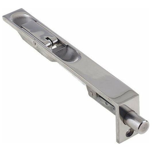 Frelan - Square Lever Action Flush Bolt 150 x 20mm - Polished Stainless Steel - JPS50 - Choice Handles