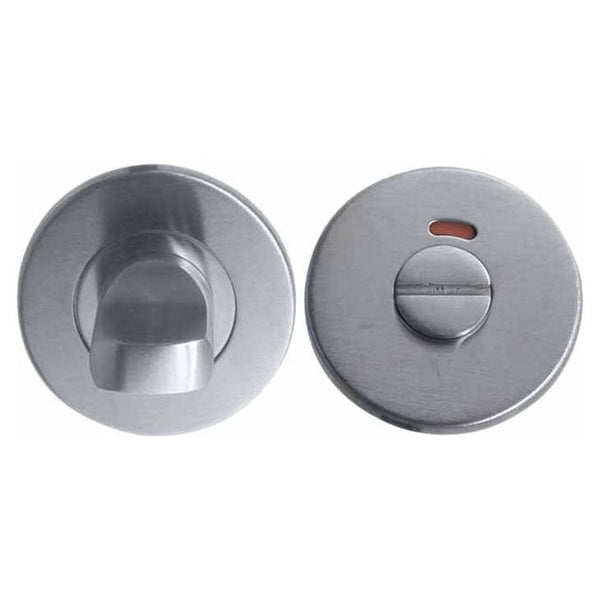 Frelan - Bathroom Turn & Release 52mm x 5mm - Grade 304 Satin Stainless Steel - JSS05 - Choice Handles