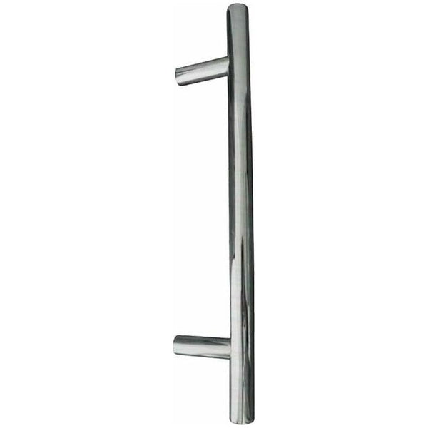 Frelan - T-Bar Cabinet Handles, 244mm x 12mm - Satin Stainless Steel - JSS110D - Choice Handles