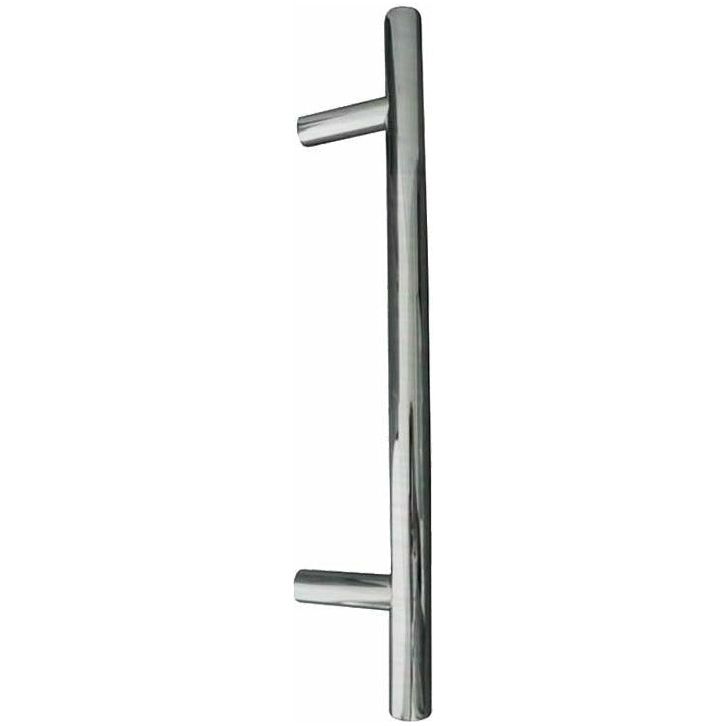 Frelan - T-Bar Cabinet Handles, 655mm x 12mm - Satin Stainless Steel - JSS114B - Choice Handles
