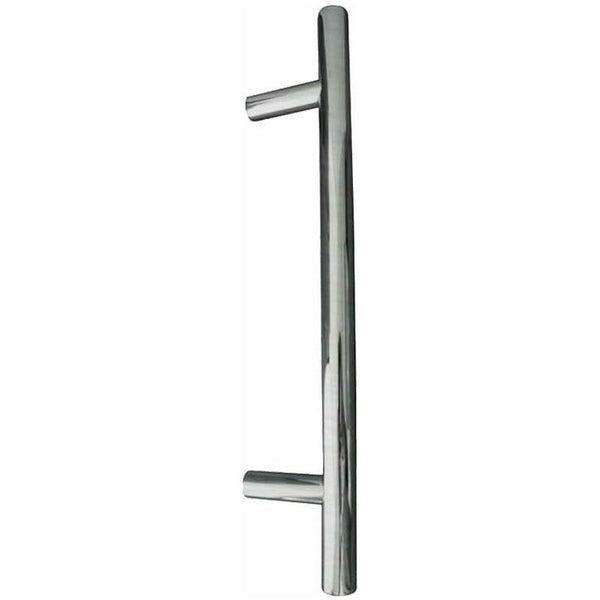 Frelan - T-Bar Cabinet Handles, 580mm x 12mm - Satin Stainless Steel - JSS114A - Choice Handles