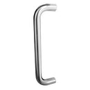 Frelan - D Shaped 19mm Pull Handles 225mm,  Bolt Through G304 - Satin Stainless Steel - JSS119B - Choice Handles