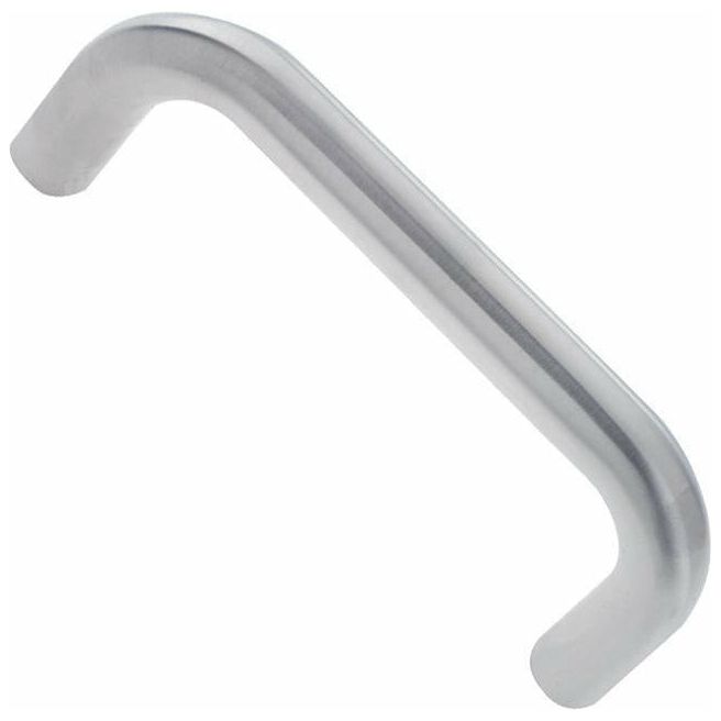 Frelan - D Shaped 19mm Pull Handles 150mm,  Bolt Through G304 - Satin Stainless Steel - JSS319A - Choice Handles