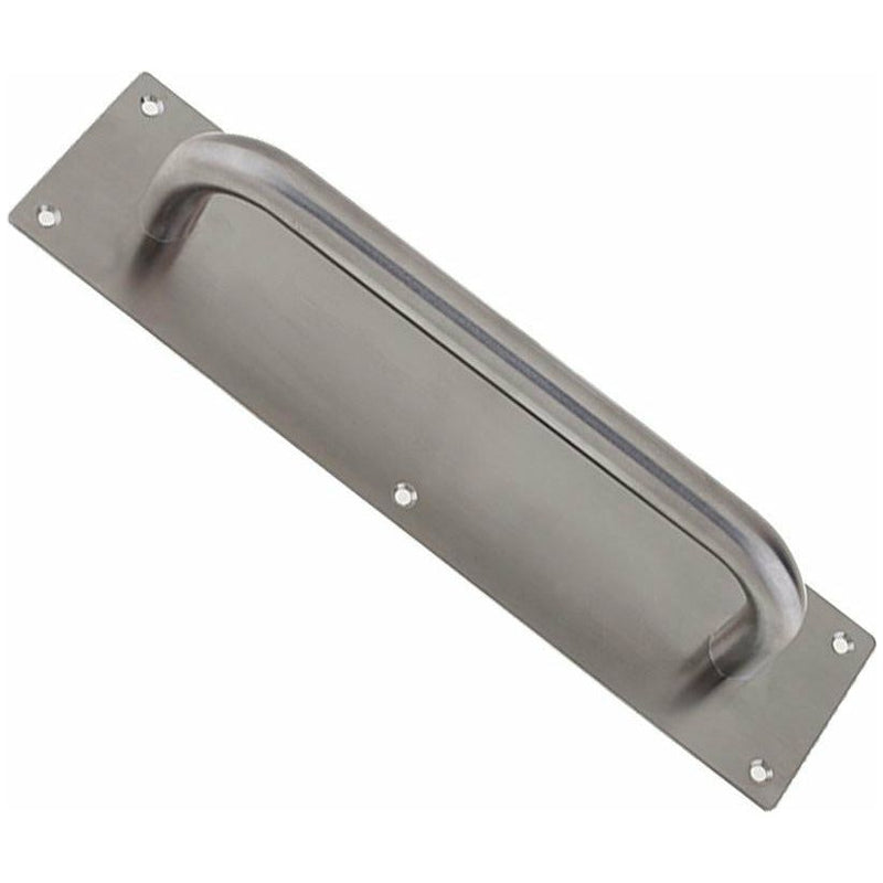Frelan - Pull Handles On Backplate 300mm - Satin Stainless Steel - JSS1602 - Choice Handles