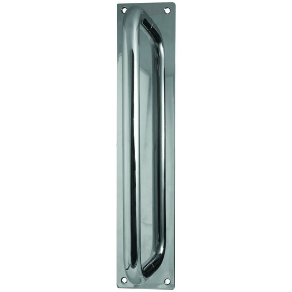 Frelan - Pull Handles On Backplate 300mm - Polished Stainless Steel - JPS1602 - Choice Handles
