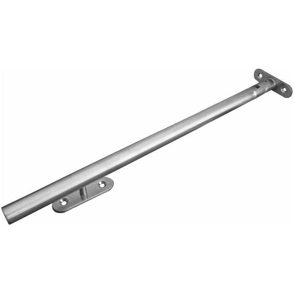 Frelan -  Round Bar Window Casement Stay 250mm (10") - Satin Stainless Steel - JSS1237 - Choice Handles