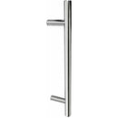 Frelan - Guardsman 19mm Pull Handles 1000mm x 900mm, Bolt Through Fixing - Satin Stainless Steel - JSS219C - Choice Handles