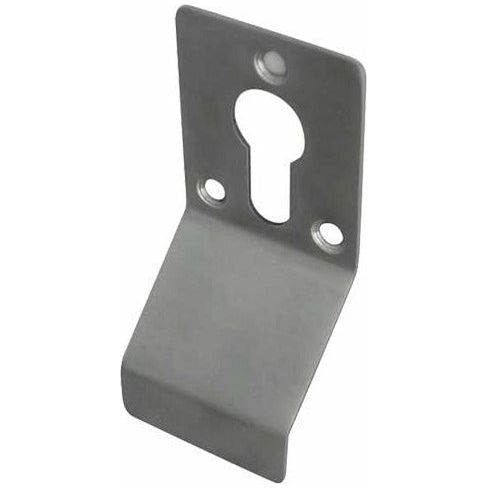 Frelan - Euro Profile Cylinder Latch Pull - Satin Stainless Steel - JSS40E - Choice Handles
