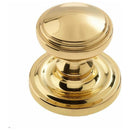 Frelan - Lined Mortice Door Knob - Polished Brass - JV68PB - Choice Handles