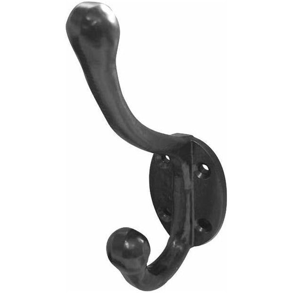 Frelan - Hat And Coat Hook - Black Antique - JAB77 - Choice Handles