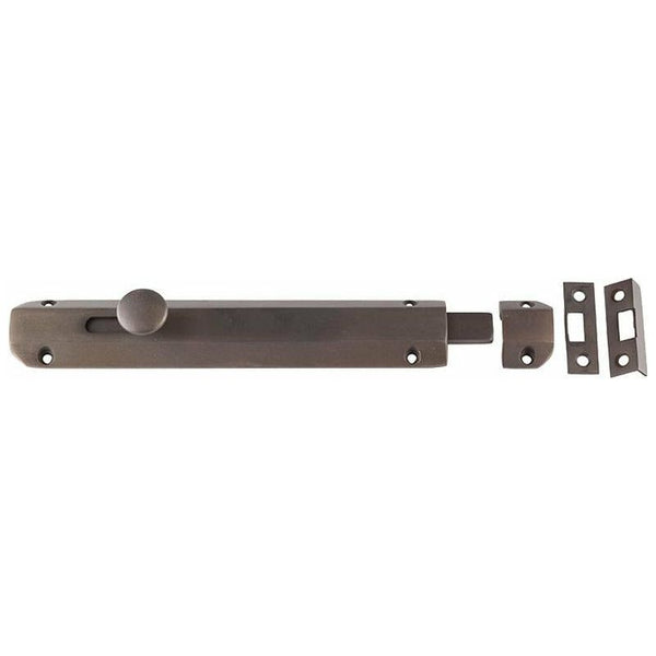 Frelan - Surface Bolt 200mm - Dark Bronze - JV169DB - Choice Handles