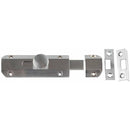 Frelan - Surface Bolt 100mm - Satin Nickel - JV167SN - Choice Handles