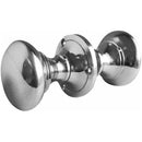 Frelan - Contract Rim Door Knob - Polished Chrome - JV177PC - Choice Handles