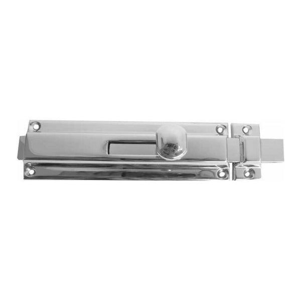 Frelan - Door Bolt 150mm - Polished Chrome - JV178PC - Choice Handles