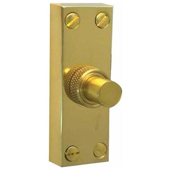 Frelan - Bell Push - Polished Brass - JV18PB - Choice Handles