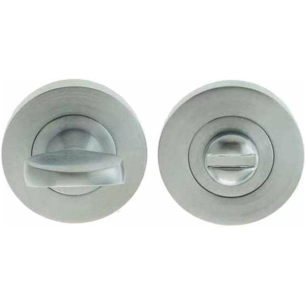 Frelan - Bathroom Turn & Release 35mm x 8mm - Satin Chrome - JV2777SC - Choice Handles