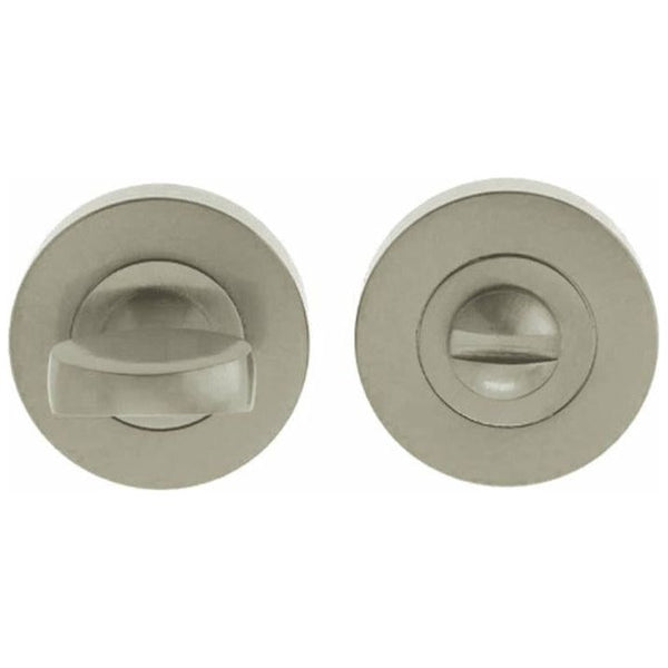 Frelan - Bathroom Turn & Release 35mm x 8mm - Satin Nickel - JV2777SN - Choice Handles