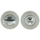 Frelan - Bathroom Turn & Release 35mm x 8mm - Polished Chrome & Satin Chrome - JV2777PCSC - Choice Handles
