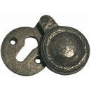Frelan - Standard Profile Keyhole Escutcheon 40mm Diameter - Antique Brass - JV603AB - Choice Handles