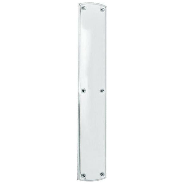 Frelan - Plain Finger Plate 460mm x 75mm- Polished Chrome - JV3699PC - Choice Handles