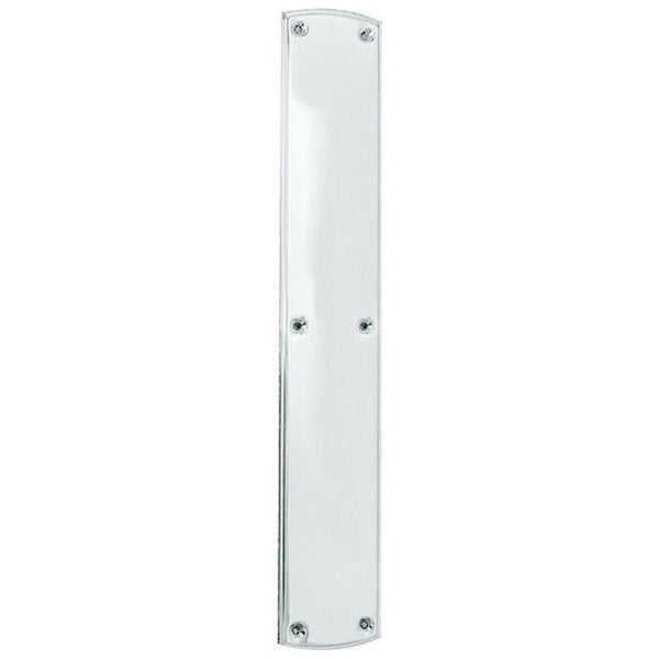 Frelan - Plain Finger Plate 380 x 63mm - Polished Chrome - JV3698PC - Choice Handles