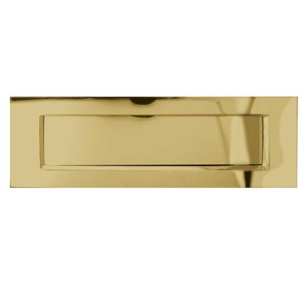 Frelan - Letterplate 250mm x 76mm - Polished Brass - JV36SPB - Choice Handles