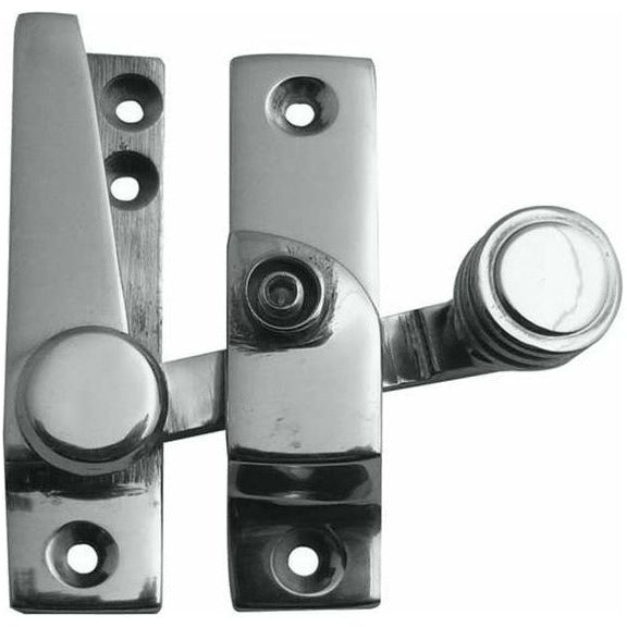 Frelan - Lockable Quadrant Sash Window Fastener - Polished Chrome - JV4200LPC - Choice Handles