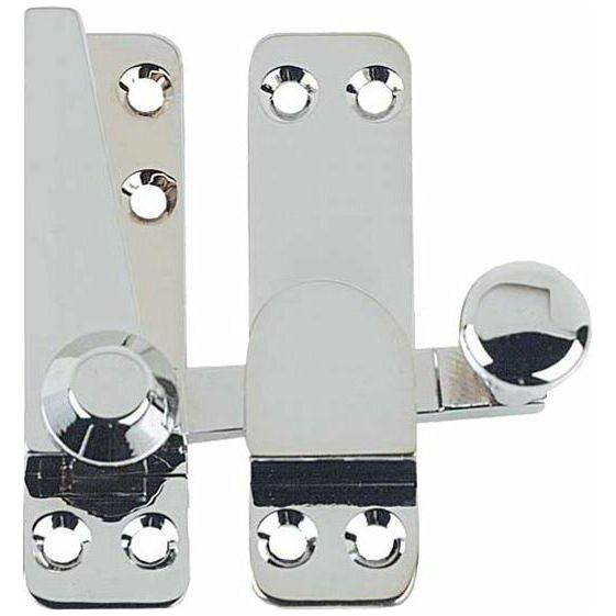 Frelan - Heavy Quadrant Sash Window Fastener - Polished Chrome - JV4200PC - Choice Handles