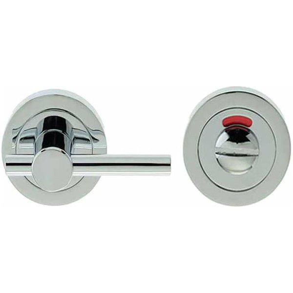 Frelan - Easy Bathroom Turn & Release With Indicator 50mm x 10mm - Polished Chrome - JV2888PC - Choice Handles