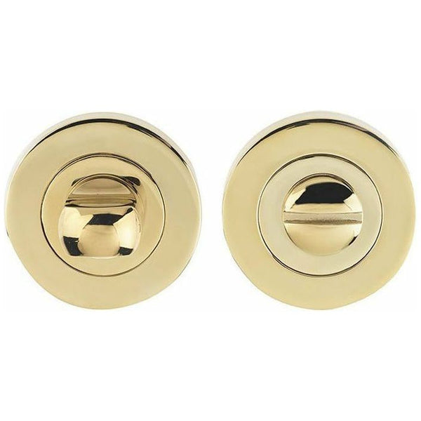 Frelan - Bathroom Turn & Release 50mm x 10mm - PVD Stainless Brass - JV2666PVD - Choice Handles