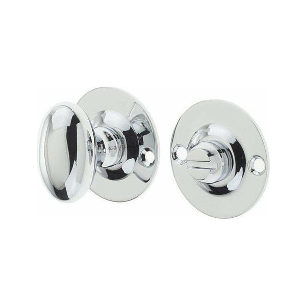 Frelan - Oval Bathroom Turn and Release Mechanism - Polished Chrome - JV2671PC - Choice Handles