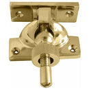 Frelan - Heavy Brighton Sash Window Fastener - Polished Brass - JV4288PB - Choice Handles