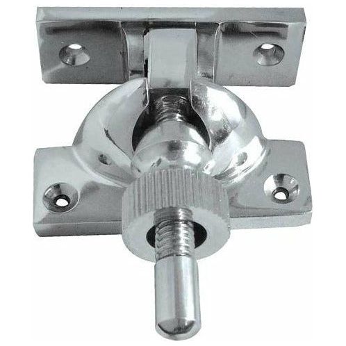 Frelan - Heavy Brighton Sash Window Fastener - Polished Chrome - JV4288PC - Choice Handles